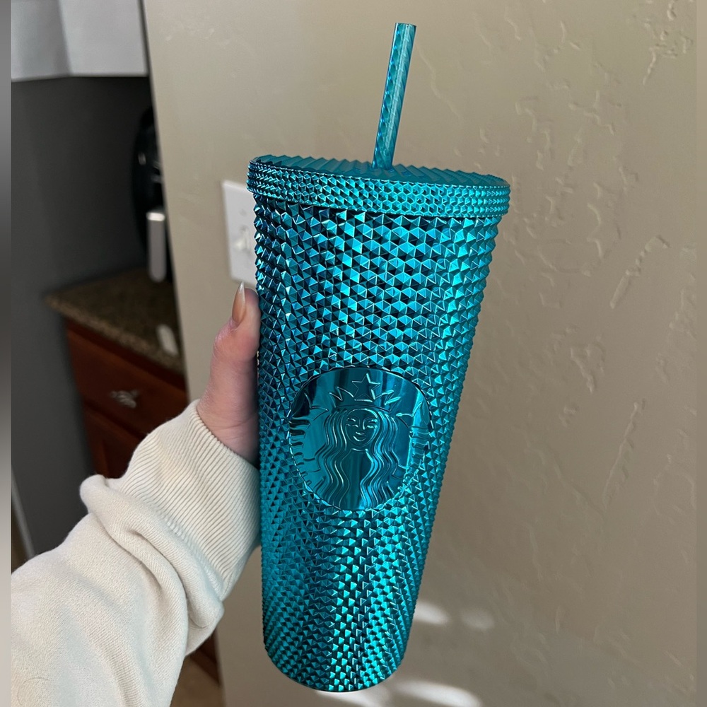 Starbucks cup blue